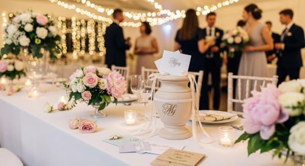 Urne de mariage : la touche personnalisée pour sublimer votre réception